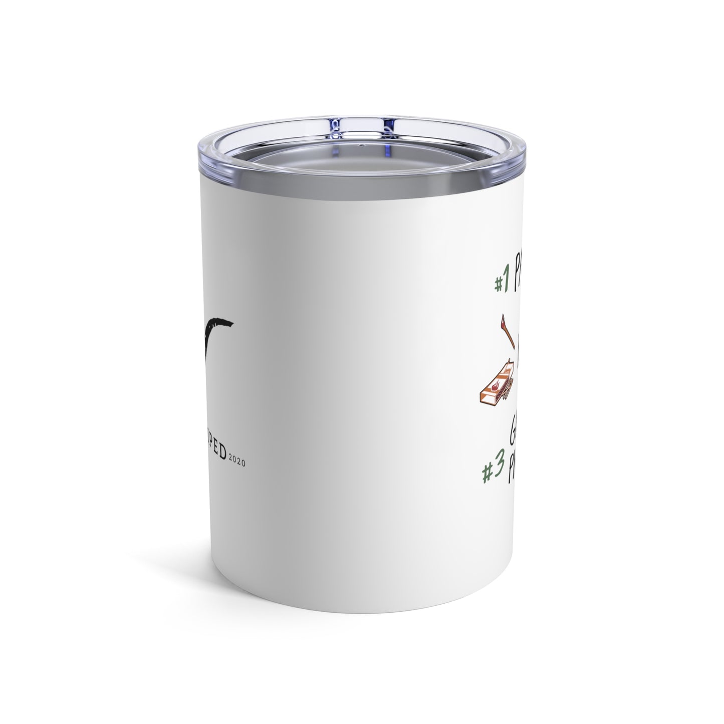 Pack, Light, Get Piped Travel Coffee Mug